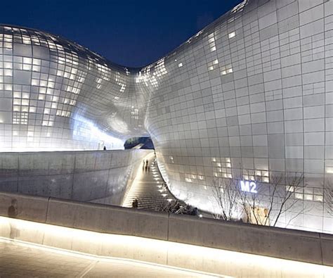 1. Explore the Illuminations at Dongdaemun Design Plaza