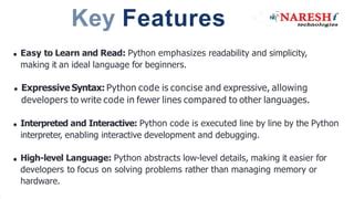 1. Expressive and Concise Syntax: