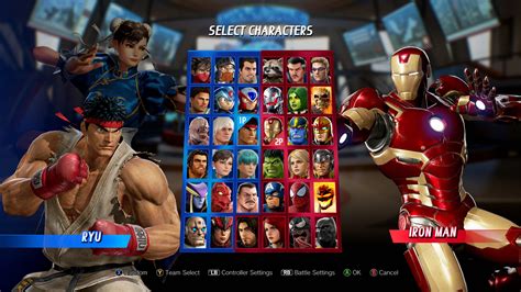 1. Extensive Character Roster: