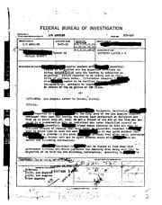 1. FBI Documents: