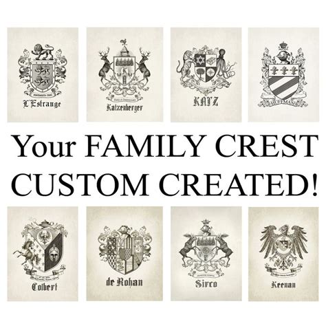 1. Family Crest or Monogram: