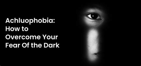 1. Fear of the dark: