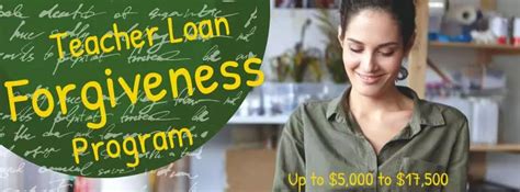 1. Federal Teacher Loan Forgiveness Program