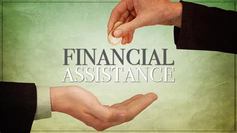 1. Financial Assistance