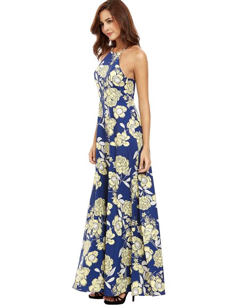 1. Floral Print Maxi Dress