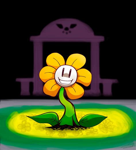 1. Flowey the Flower - The Devilish Trickster