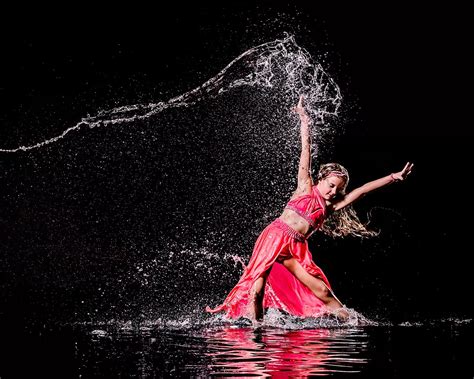 1. Flowing Chiffon: Dance in a Watery Embrace