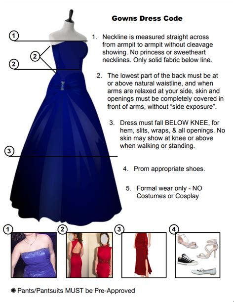 1. Formal Dress Code: