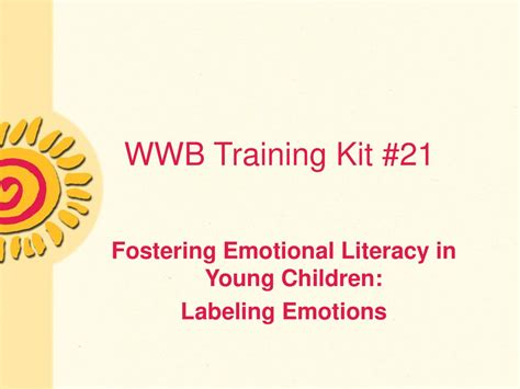 1. Fostering Emotional Literacy: