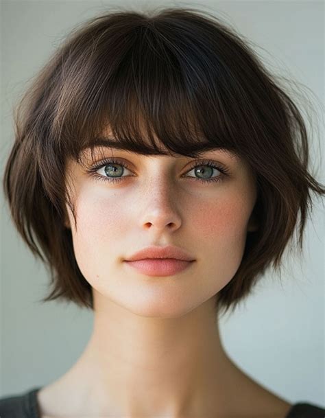 1. Full Bangs: The Classic Choice