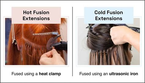 1. Fusion Hair Extensions (Hot and Cold)