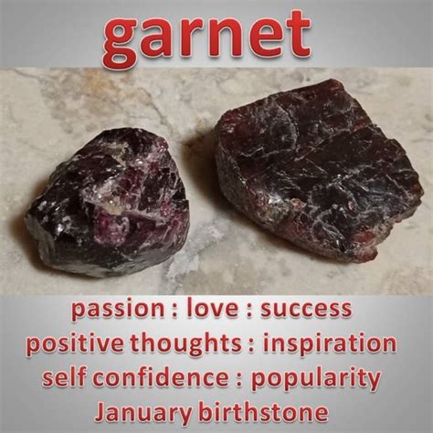 1. Garnet: The Stone of Passion and Ambition