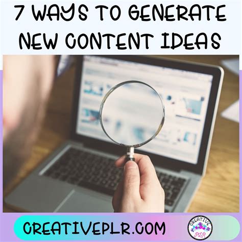 1. Generate New Content Ideas