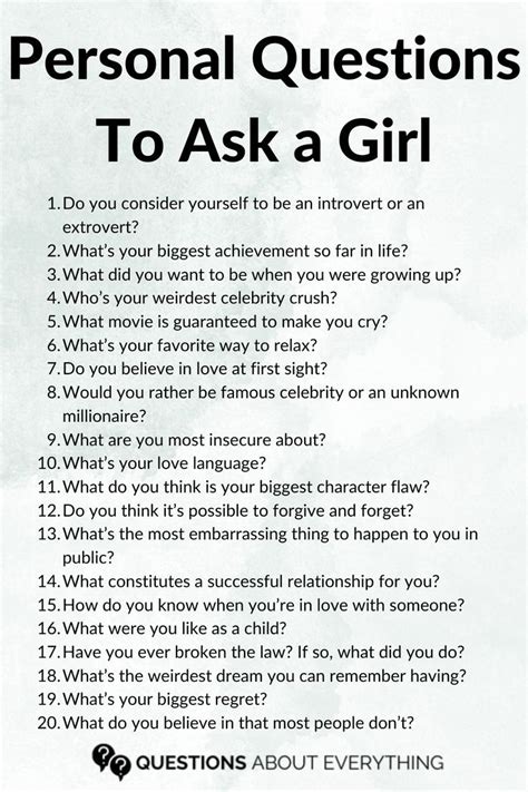 1. Get to know her.