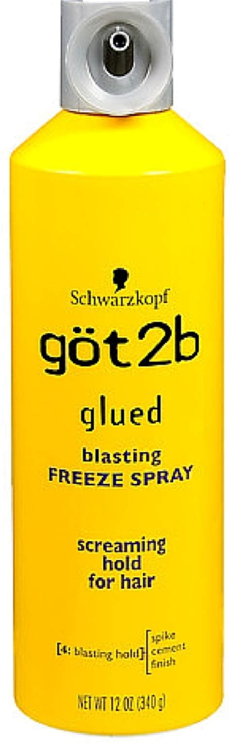 1. Got2b Glued Blasting Freeze Spray: Hold it Like a Boss