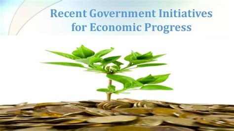 1. Government Initiatives: