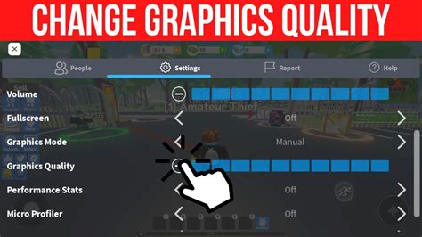 1. Graphics Quality