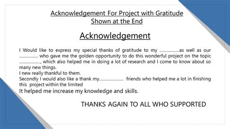 1. Gratitude and Acknowledgment: