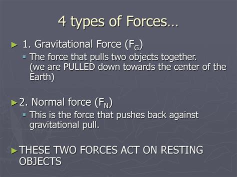 1. Gravitational Force (Fg)