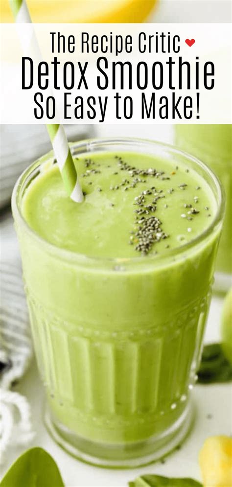 1. Green Detox Smoothie