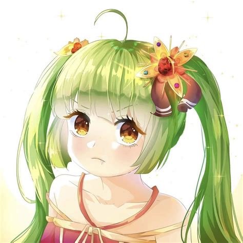 1. Green Twintails: