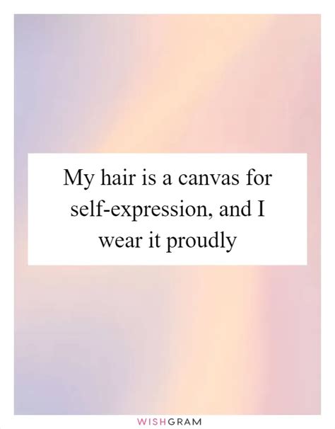 1. Hair: A Canvas for Self-Expression