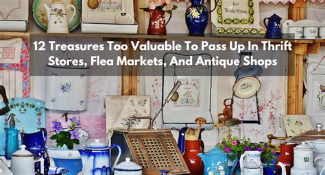 1. Head to Thrift Stores and Flea Markets