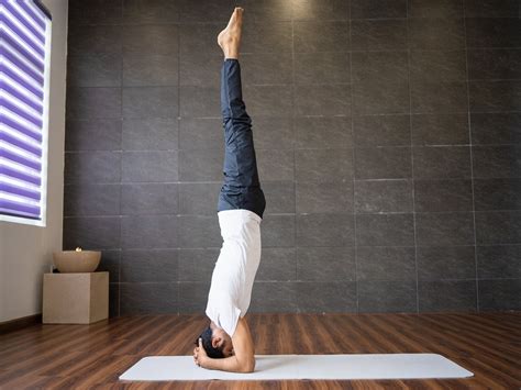 1. Headstand (Sirsasana)