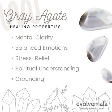 1. Healing Properties of Gray Agate