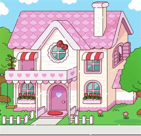 1. Hello Kitty's House: A Magical Dreamland