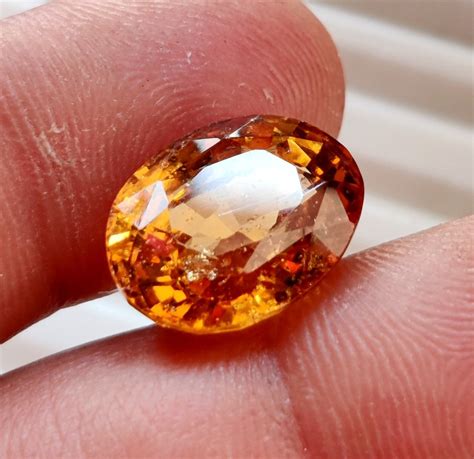 1. Hessonite Garnet