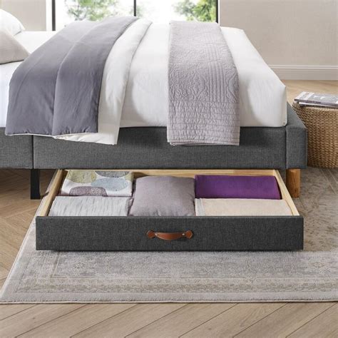 1. Hide Under-Bed Storage: