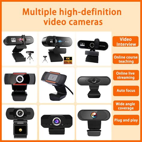 1. High-Definition Camera and Live Streaming: