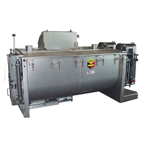 1. Horizontal Batch Mixers: