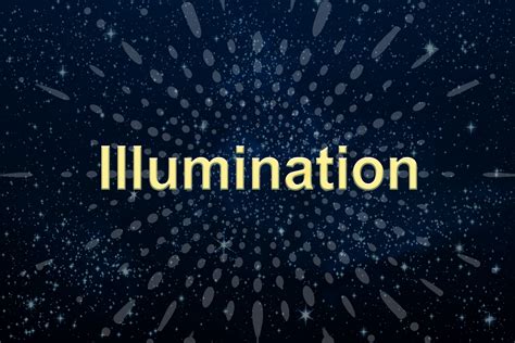 1. Illumination and Insight: