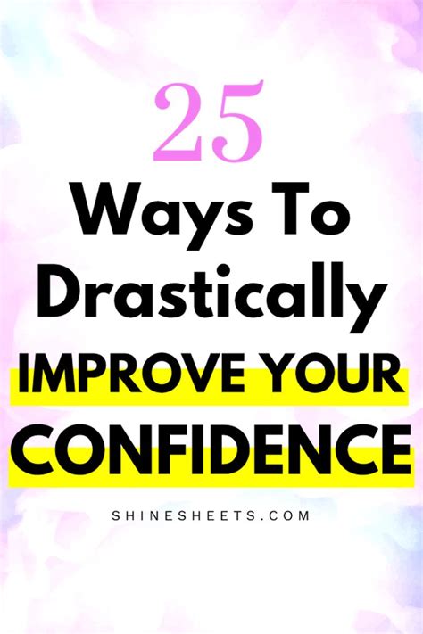 1. Improved Confidence: