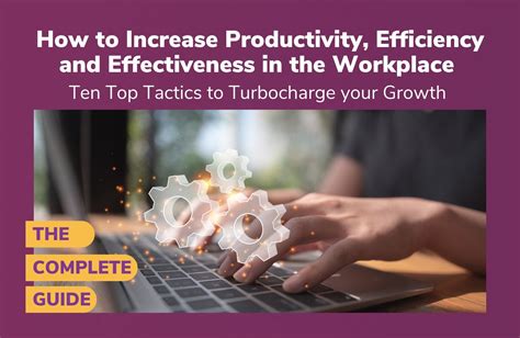 1. Increased Productivity and Efficiency: