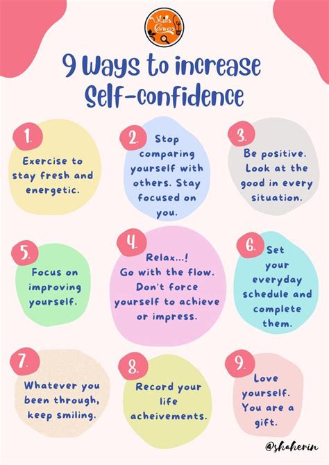 1. Increased Self-Confidence: