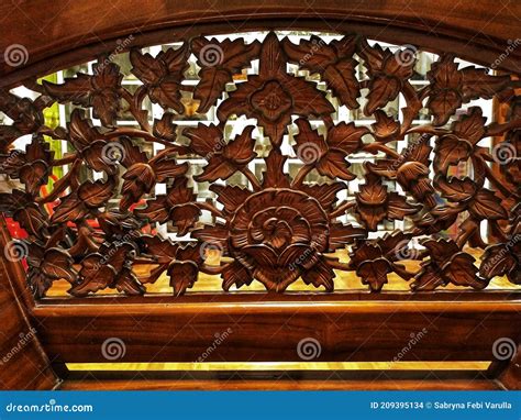 1. Javanese Wood Carvings: