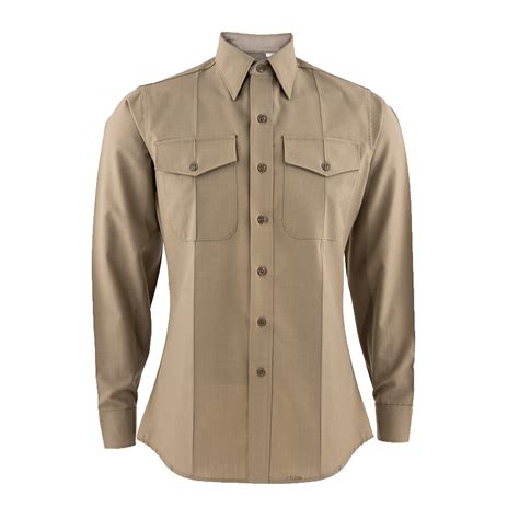 1. Khaki Shirt: