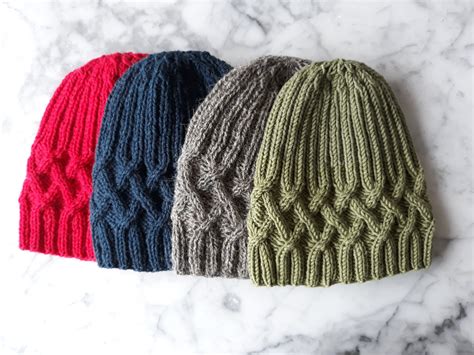 1. Knit Beanies: