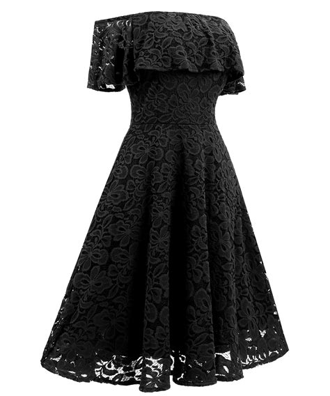 1. Lace A-Line Dress