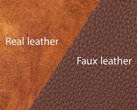 1. Leather or Faux Leather: