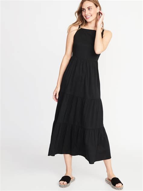 1. Linen Tiered Maxi Dress from Old Navy