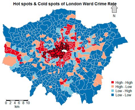 1. Location and Crime Rate