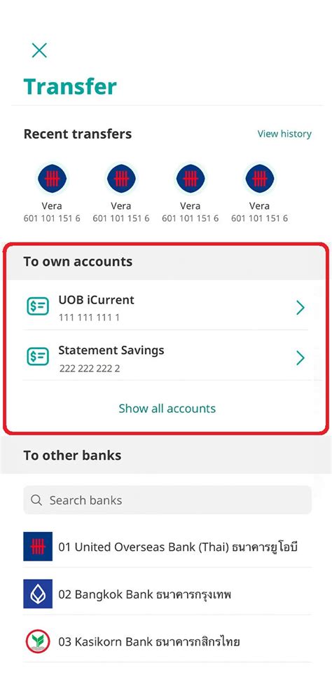 1. Log into Your UOB Account