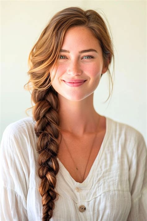 1. Loose Waves with a Side Braid