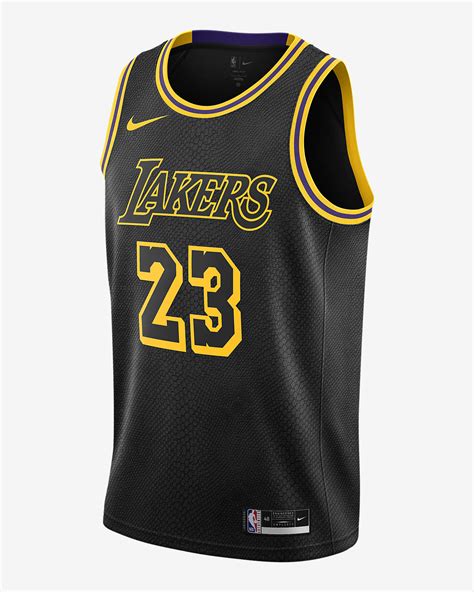 1. Los Angeles Lakers "Black Mamba" Jersey