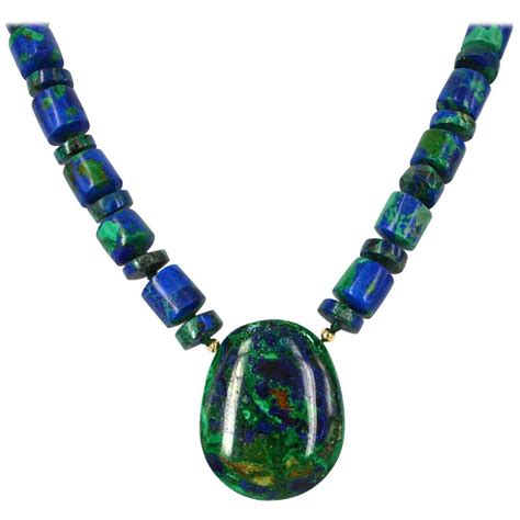 1. Malachite and Azurite Jewelry