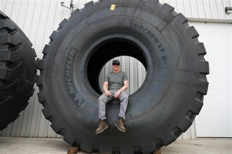 1. Massive Tires: